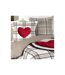 Parure de Lit 3 Pièces Love Mountain 240x220cm Beige-2