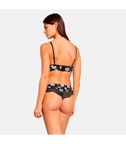 Soutien-gorge ampliforme coque moulée noir Linn