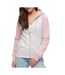 Sweat Zippé Gris/Rose Femme Superdry Essential Baseball - L-1