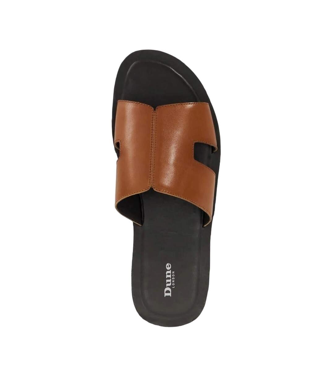 Claquettes Décontracté Homme Marron Clair Dune London-3