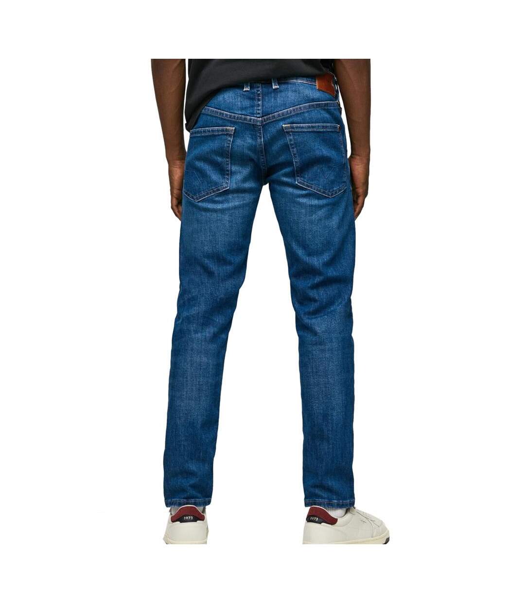 Jean slim bleu homme pepe jeans hatches-2