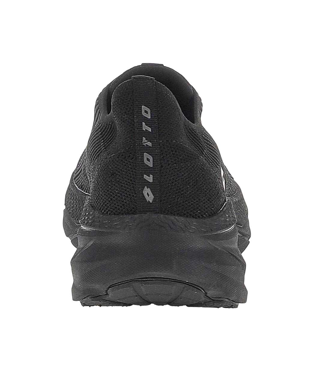 Baskets Italia Run Amf Homme Tout Noir Lotto-2