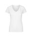 T-shirt Femme Blanc X.O By Promodoro-1