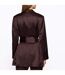 Womens/ladies Jishina Satin Wrap Blazer Red Boss-3
