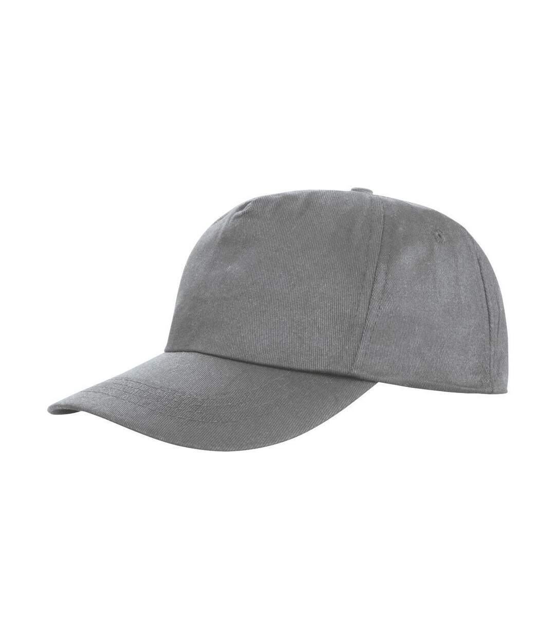 Casquette 5 panneaux adulte - RC080X - gris clair dove-1