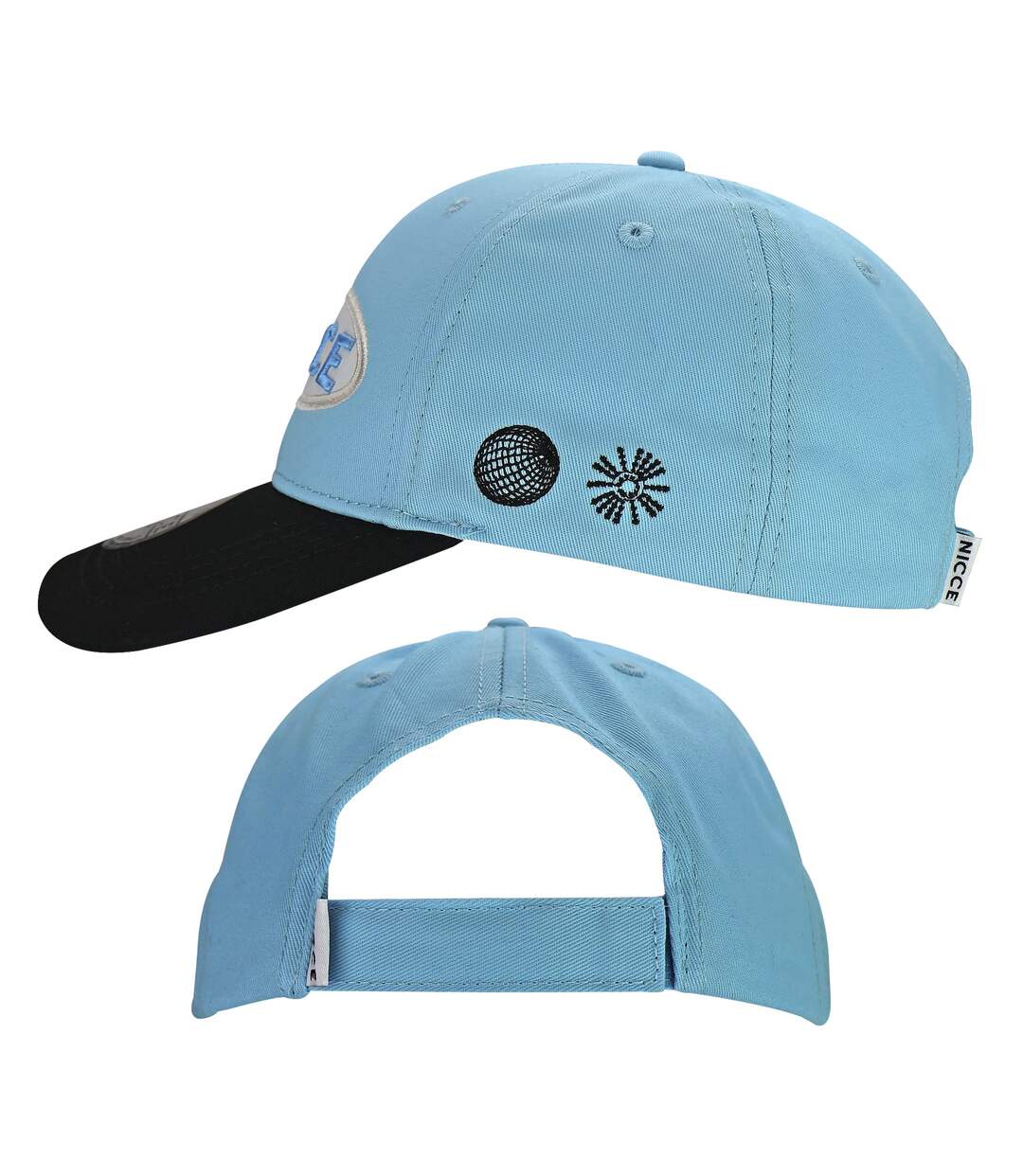 Mens Embroidered Logo Elliptica Baseball Cap | Breathable Cotton One Size Hat-3