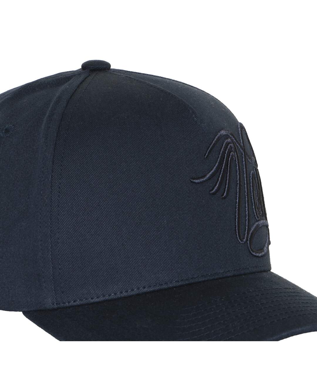 Casquette trucker avec broderie 3D côté Chi Blue Vondutch-3
