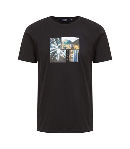 Regatta - T-shirt CLINE - Homme (Noir) - UTRG9857