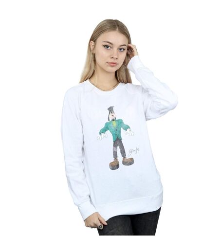 Disney - Sweat FRANKENSTEIN GOOFY - Femme (Blanc) - UTBI9061