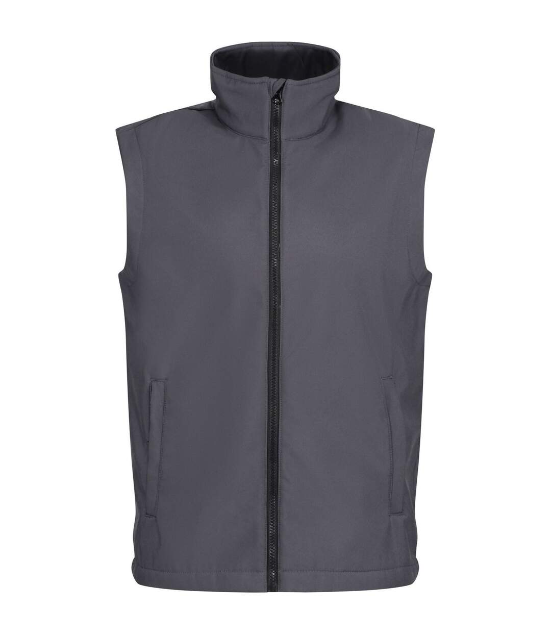Professional Mens Ablaze Soft Shell Bodywarmer Seal Grey Black Regatta-1