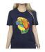 Disney Womens/Ladies The Lion King Colours Cotton Boyfriend T-Shirt (Bleu marine) - UTBI29425-3