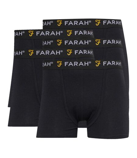 Boxers Chorley Homme Noir Farah