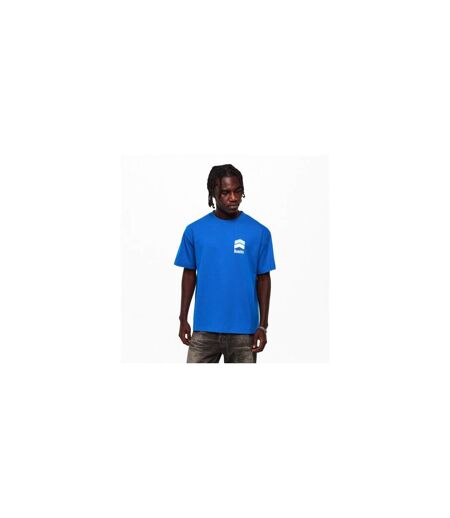 Mens Racing T-shirt Cobalt Blue Homies Marbella