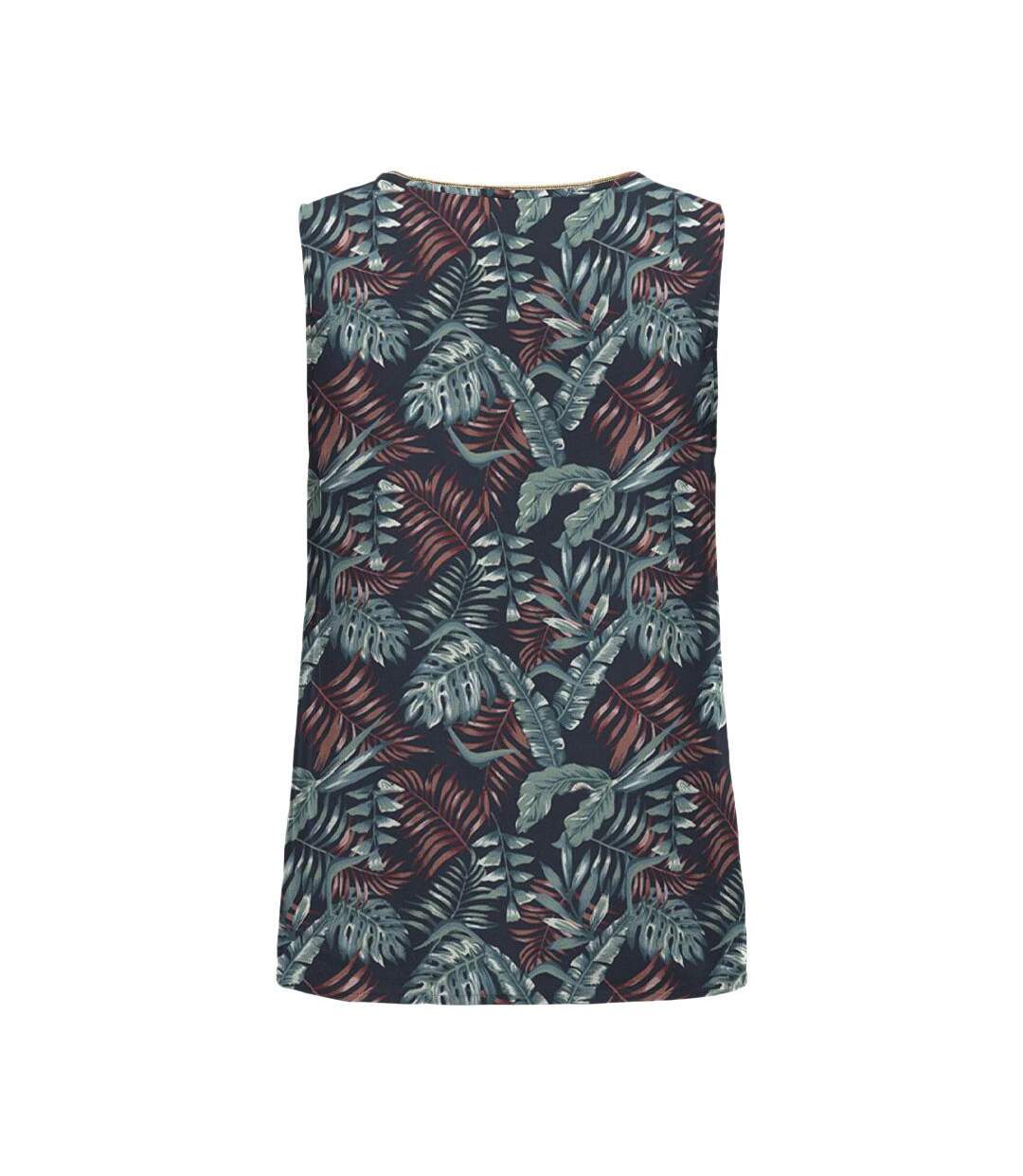 T-Shirt marine imprimé femme only onlselina - l-2