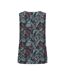T-Shirt marine imprimé femme only onlselina - l-2