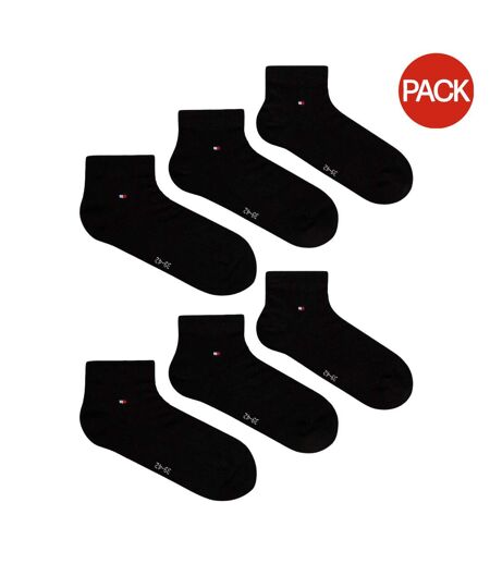 Socquettes Motif/style Uni Homme Noir Tommy Hilfiger