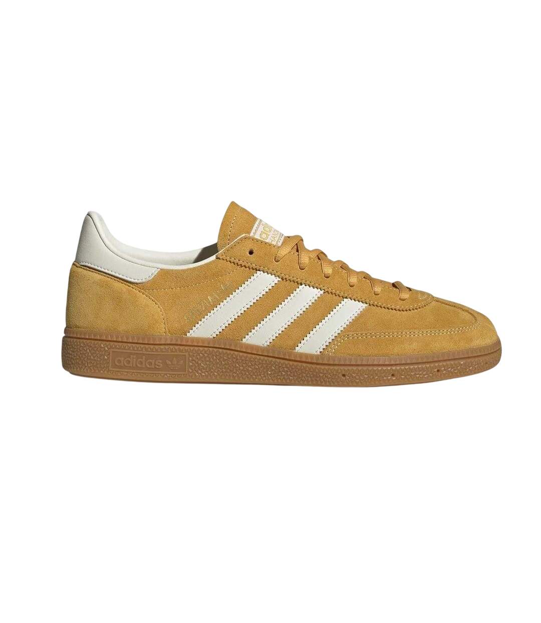 Baskets Handball Motif/style 3 Rayures Spezial Homme Jaune Blanc Crème Adidas-4