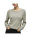 Pull vert pale femme vila viril-1