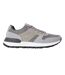 Baskets Motif/style Rouge Echo Homme Gris Clair Lambretta-3