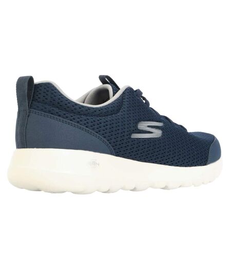 Mens go walk max progressor trainers navy/grey Skechers