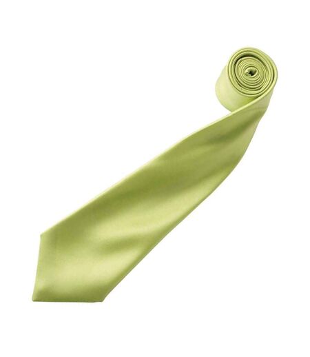 Cravate unie homme taille unique vert citron Premier