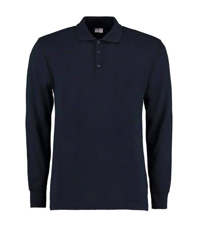 Kustom Kit Mens Pique Long Sleeve Polo Shirt (Navy) - UTRW4512
