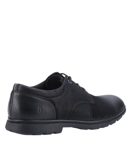 Mens Trevor Nubuck Shoes Black Hush Puppies