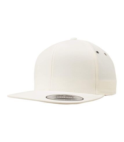 Casquette ajustable flexfit adulte blanc cassé Yupoong