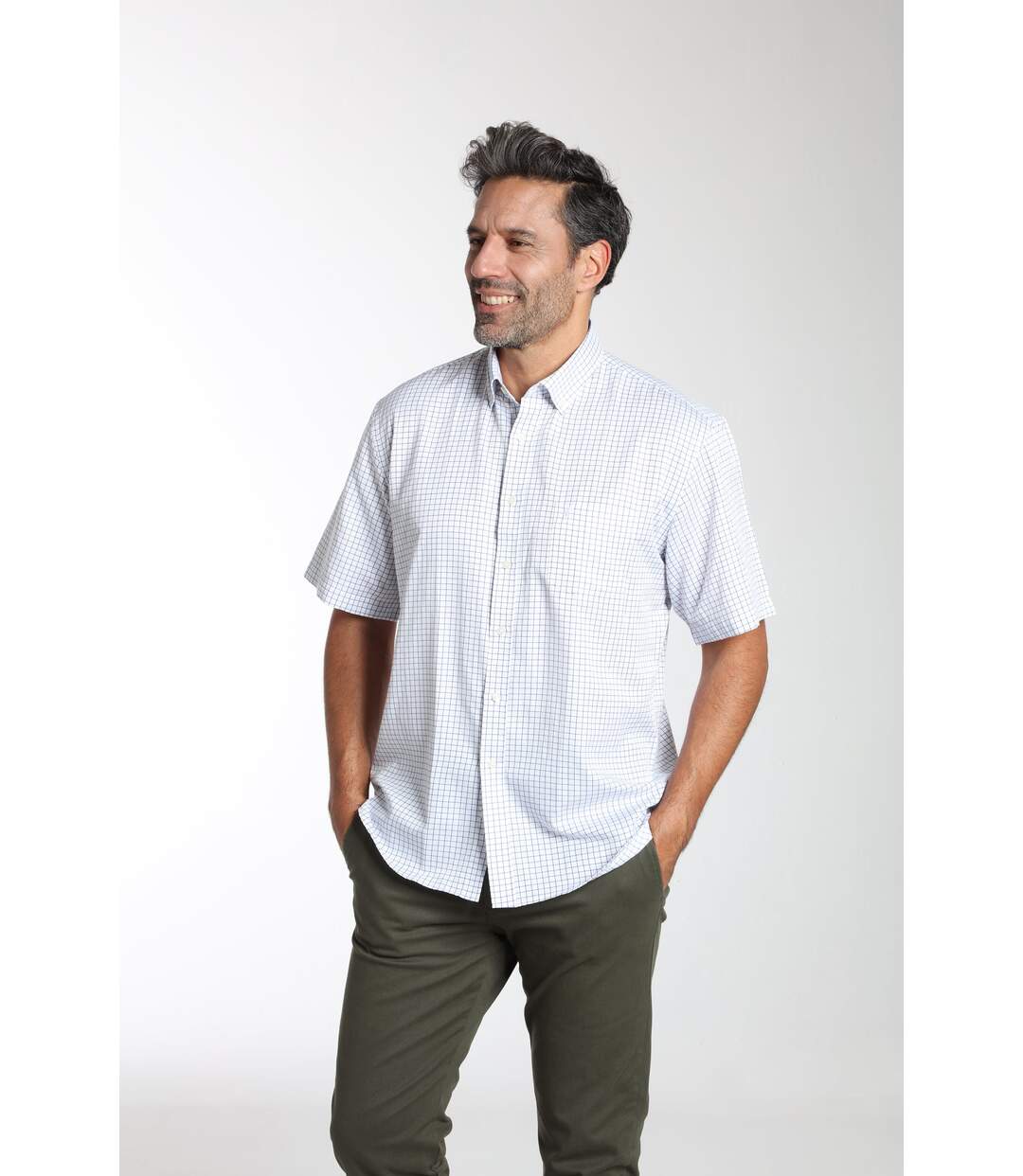 Chemise manches courtes en coton COOL-2