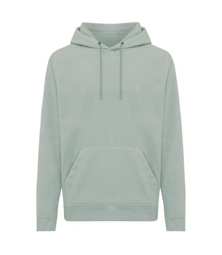 Unisex adult trivor microfleece hoodie green iceberg Iqoniq