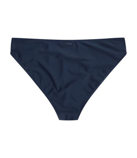 Womens/ladies docks plain bikini bottoms dark blue Animal