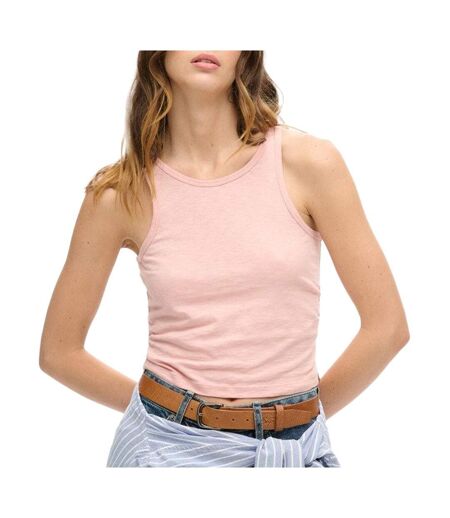 Débardeur rose femme superdry superdry ruched - l