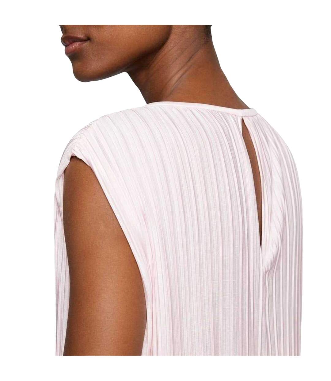 Robe Mi-longue Emanis Femme Rose Blanc Vert Boss-3