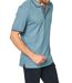 Polo homme manches courtes - Col boutonné - Couleur bleu ciel-3