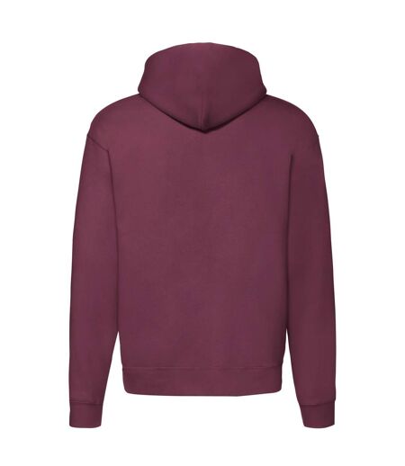Veste À Capuche Premium Homme Bordeaux Fruit Of The Loom