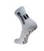 Unisex Adult  Grip Ankle Socks Light Grey Classic-2