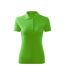 Polo Femme Vert Pomme Malfini-1