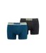 Boxer PUMA pour Homme Qualité et Confort -Assortiment modèles photos selon arrivages- - Pack de 2-1