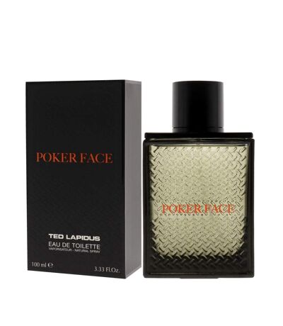 Eau de Toilette Homme Ted Lapidus Poker Face 100ml - Taille unique