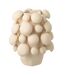 Vase Champignon en Argile Fungi 32cm Beige-1