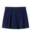Jupe De Bain À Taille Élastiquée Motif/style Uni Femme Bleu Marine Speedo-2
