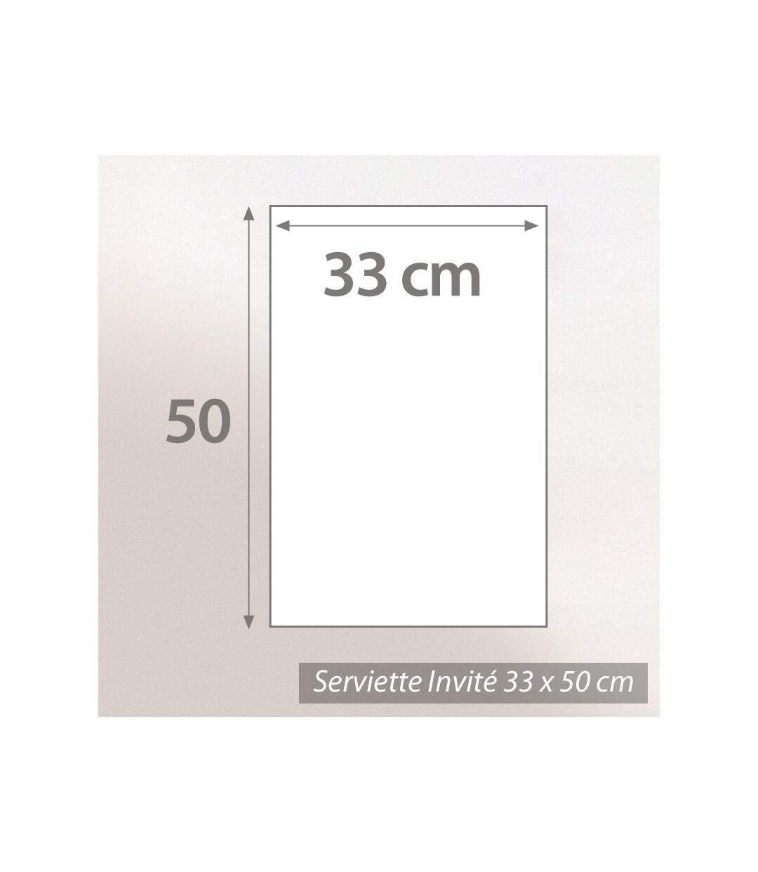 Serviette invité HIRSH-5
