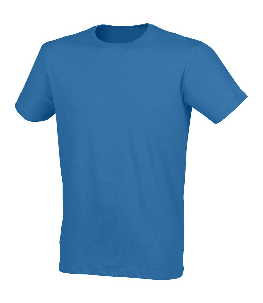 T-shirt manches courtes feel good homme bleu Skinni Fit