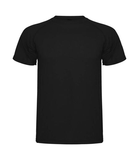 T-shirt montecarlo homme noir uni Roly