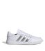Baskets Breaknet Femme Blanc Argenté Adidas-1