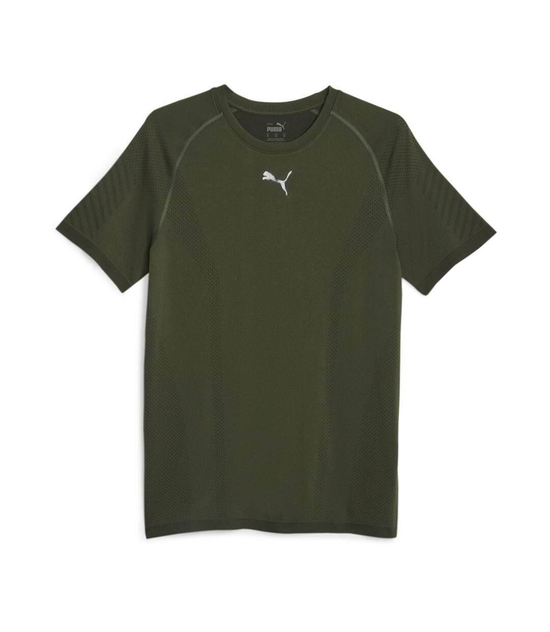 T-shirt kaki homme puma formknit - l-1