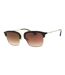 Lunettes De Soleil Motif Dégradé Femme Taille Unique Or Pâle Marron Emporio Armani-1
