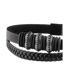 Bracelet noir/argent homme geographical norway 315066 - taille unique-3
