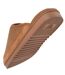 Isotoner Chaussons Mules homme velours chauds, semelle confort crantée-5
