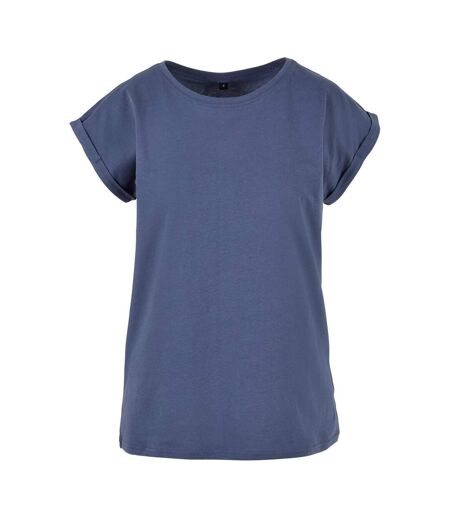 T-shirt Femme Vieux Bleu Build Your Brand